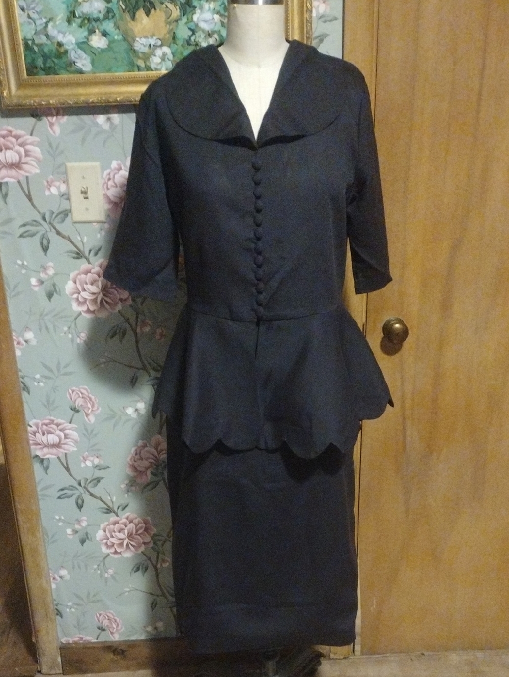 Two Piece Vintage Style Dress
